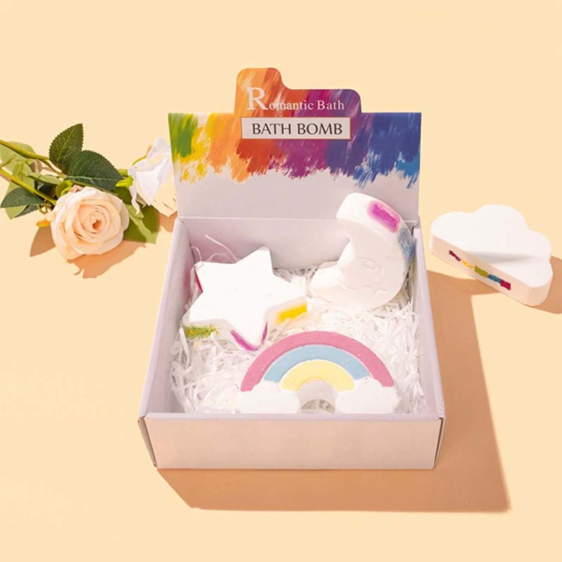Fun-Shaped Colorful Bath Bomb