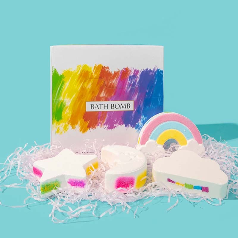 Fun-Shaped Colorful Bath Bomb