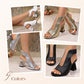 ⏳Limited-time 47% off⏰Women's Elegant Peep-Toe Heeled Sandals👡
