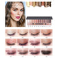 Vibrant 12-Shade Eyeshadow Palette Set