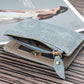 Women's Bi-Fold Wallet with Cat Embroidery