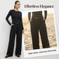 Women's High-Waist Wide-Leg Trousers