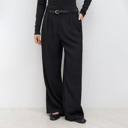 Women's High-Waist Wide-Leg Trousers