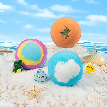 🔥LAST DAY 49% OFF - 🛁 Natural Bath Bombs for Kids with Mega Bubbles & Surprise Inside 🥚✨