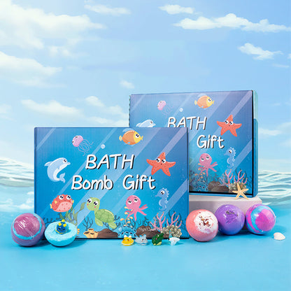 🔥LAST DAY 49% OFF - 🛁 Natural Bath Bombs for Kids with Mega Bubbles & Surprise Inside 🥚✨