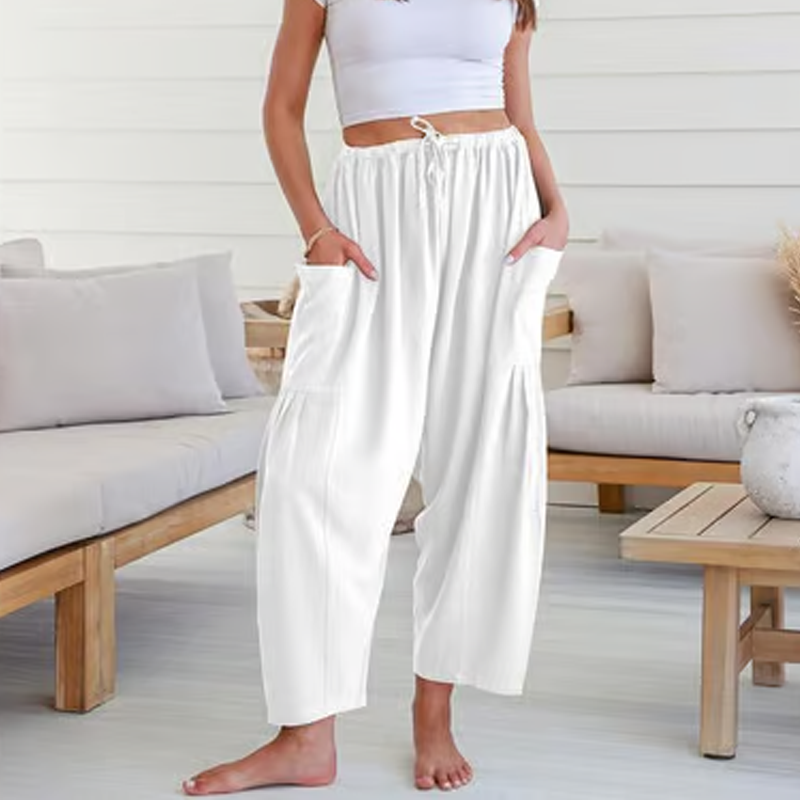 💖LAST DAY SPECIAL PRICE: ￡18.99!!💖Women's Solid Color Wide Leg Pants