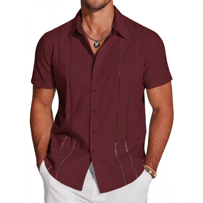 💐50% OFF ! Men's Button-Down Shirt – Breathable & Quick-Dry 🏃💨【Flash Sale】