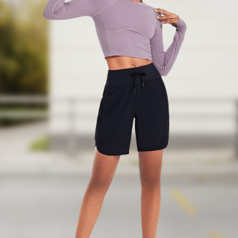 🌞Summer Hot Sale 49% OFF🩳Women's High-Waisted Quick-Dry Athletic Shorts
