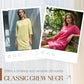 🌺 Hot Sale 49% OFF🌺Women's Crew Neck Casual Loose T-Shirt Dress