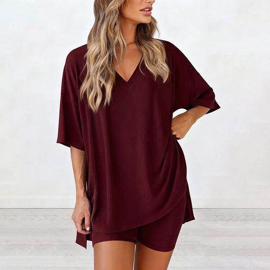 2026 Women's Spring & Summer Casual Loose Two-Piece Casual Suit
