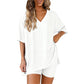 2026 Women's Spring & Summer Casual Loose Two-Piece Casual Suit