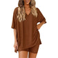 2026 Women's Spring & Summer Casual Loose Two-Piece Casual Suit
