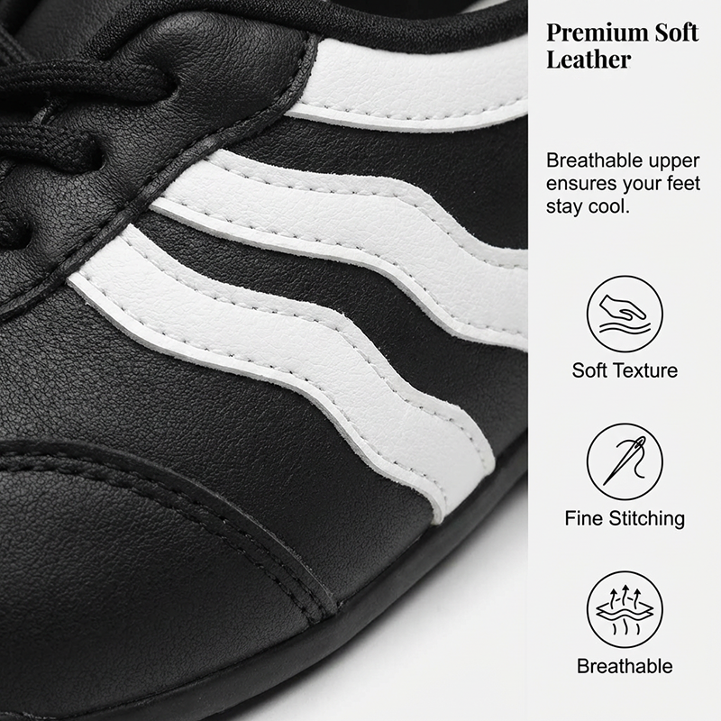 ⏳Time-Limited Special⏰Women's Retro Wave Stripe Lace-Up Sneakers