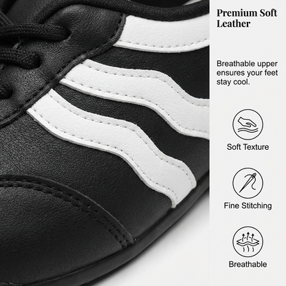 ⏳Time-Limited Special⏰Women's Retro Wave Stripe Lace-Up Sneakers