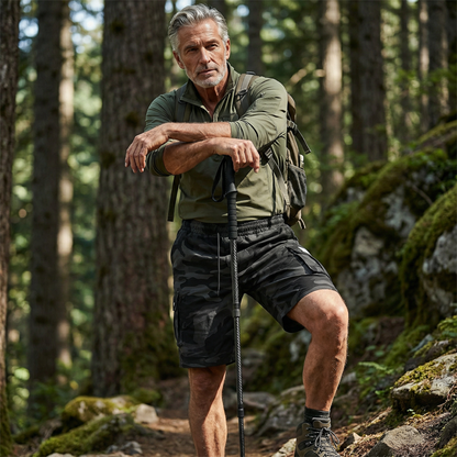 🩳 50% OFF NOW! ⏳ Men's Relaxed Fit Tactical Cargo Shorts – Multiple pockets, durable fabric & perfect for outdoor, work or daily wear 🔥