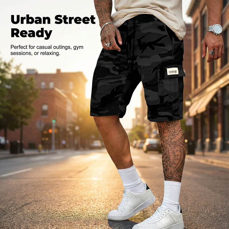 🩳 50% OFF NOW! ⏳ Men's Relaxed Fit Tactical Cargo Shorts – Multiple pockets, durable fabric & perfect for outdoor, work or daily wear 🔥
