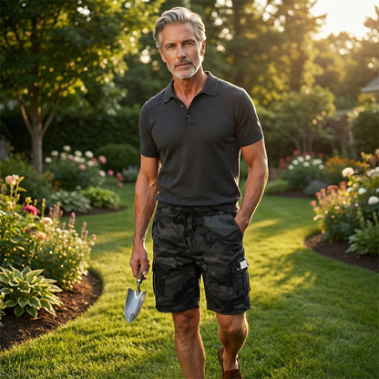 🩳 50% OFF NOW! ⏳ Men's Relaxed Fit Tactical Cargo Shorts – Multiple pockets, durable fabric & perfect for outdoor, work or daily wear 🔥