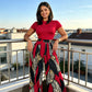 🔥2026 New Arrival ＆ Hot Sale🔥Women's Top & Wide-Leg Pants 2-Piece Set – High Waist & Vibrant Print 🎨