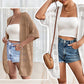 👚 50% OFF NOW! 🌸 Women's Short Sleeve Hollow-Out Knit Cardigan – Breathable Pointelle, Lightweight & Versatile Open-Front – Summer Essential ☀️