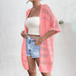 👚 50% OFF NOW! 🌸 Women's Short Sleeve Hollow-Out Knit Cardigan – Breathable Pointelle, Lightweight & Versatile Open-Front – Summer Essential ☀️