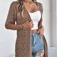 👚 50% OFF NOW! 🌸 Women's Short Sleeve Hollow-Out Knit Cardigan – Breathable Pointelle, Lightweight & Versatile Open-Front – Summer Essential ☀️
