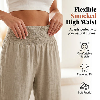 💕Limited Sale 50% OFF💕Boho Style Ruffle Trim Lounge Pants for Women