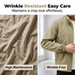 Men's Loose-Fit Casual Stand-Up Collar Jacket