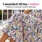 🎆👗LIMITED-TIME 50% OFF! ✨Women's Floral Print Dress with Flutter Sleeve