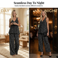 📢📢40% OFF !! ⏰Sleeveless Halter Top and Wide-Leg Pants Set⚡