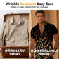 ⏳Limited-time 50% off⏰Men's Short Sleeve Leopard Print Button Down Shirt👔
