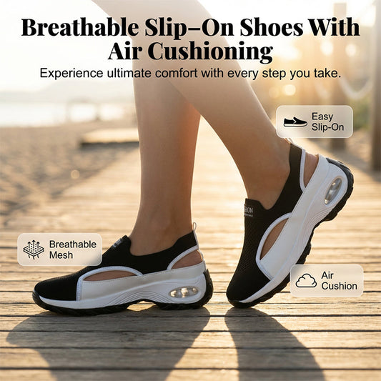 🎁2026 New Arrivals 50% OFF💥Breathable Cut-out Slip-On Shoes for Women