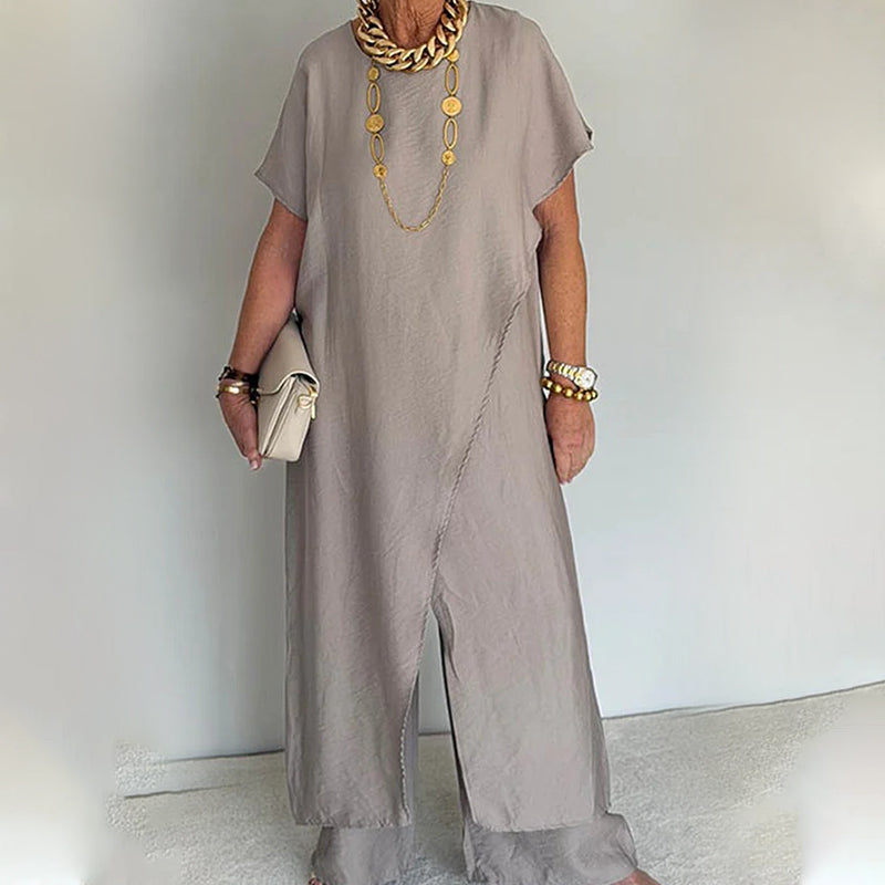 📢📢40% OFF !! ⏰Minimalist Loose Fit Two-Piece Outfit