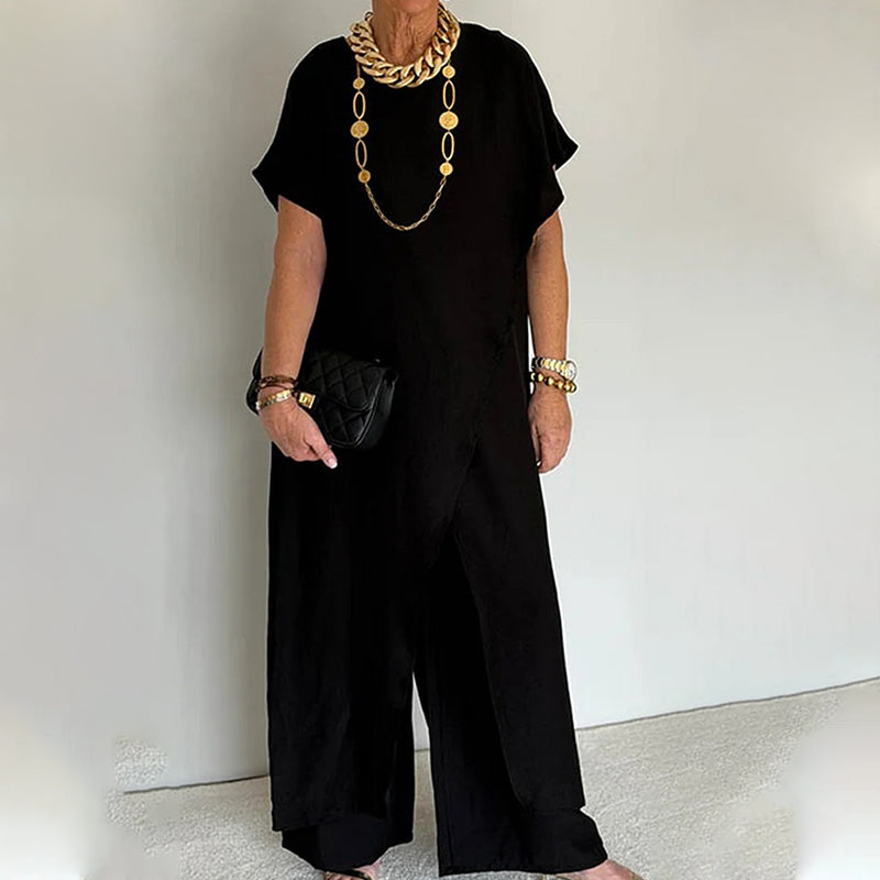 📢📢40% OFF !! ⏰Minimalist Loose Fit Two-Piece Outfit