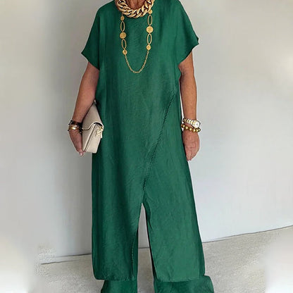 📢📢40% OFF !! ⏰Minimalist Loose Fit Two-Piece Outfit