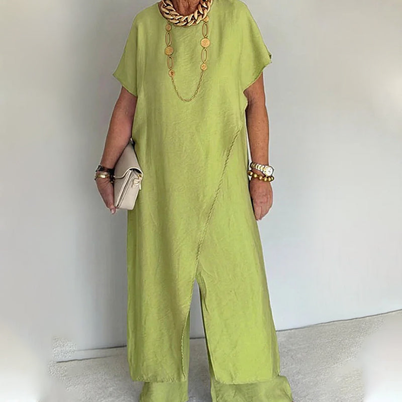 📢📢40% OFF !! ⏰Minimalist Loose Fit Two-Piece Outfit