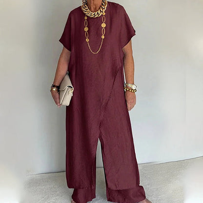 📢📢40% OFF !! ⏰Minimalist Loose Fit Two-Piece Outfit