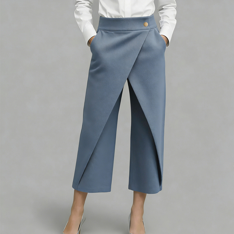 👖 Women's Patchwork Cropped Casual Pants 🌸