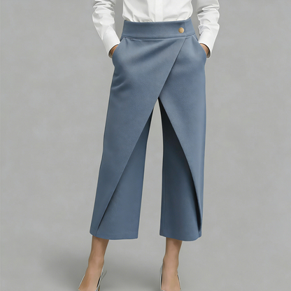 👖 Women's Patchwork Cropped Casual Pants 🌸