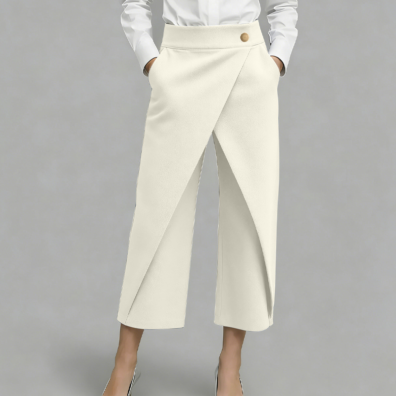 👖 Women's Patchwork Cropped Casual Pants 🌸