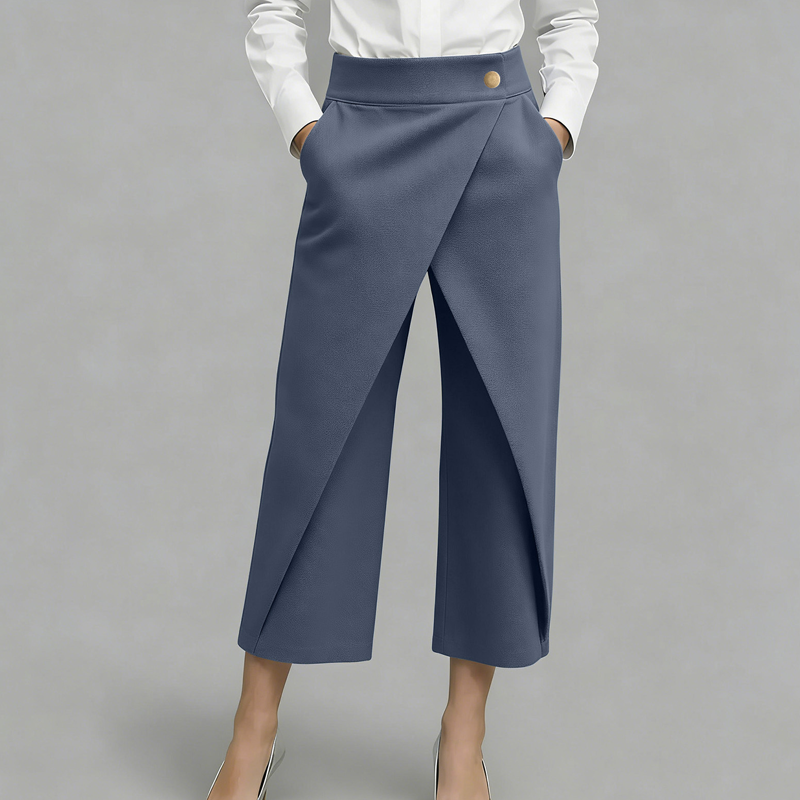👖 Women's Patchwork Cropped Casual Pants 🌸