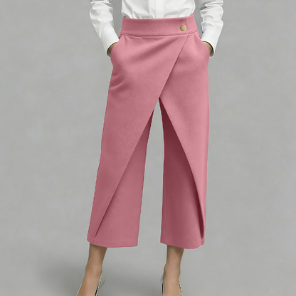 👖 Women's Patchwork Cropped Casual Pants 🌸