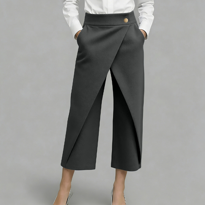 👖 Women's Patchwork Cropped Casual Pants 🌸