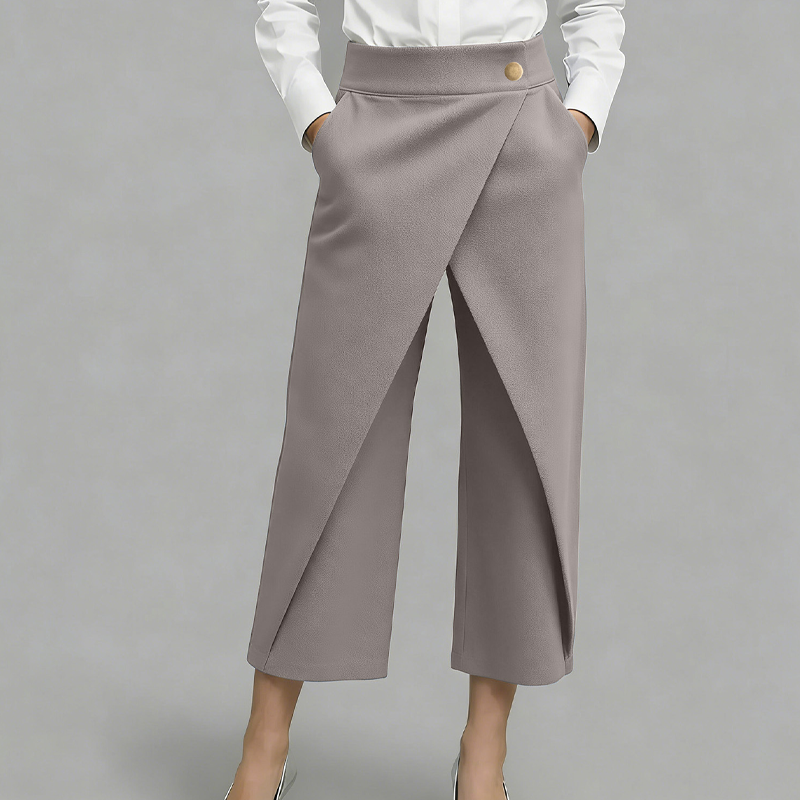👖 Women's Patchwork Cropped Casual Pants 🌸