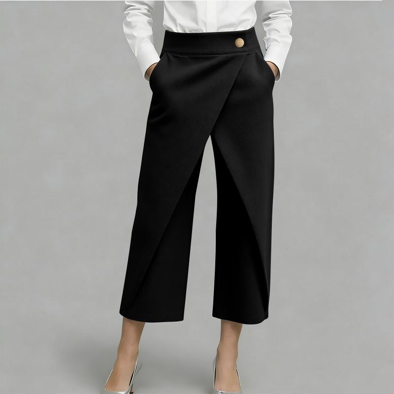 👖 Women's Patchwork Cropped Casual Pants 🌸
