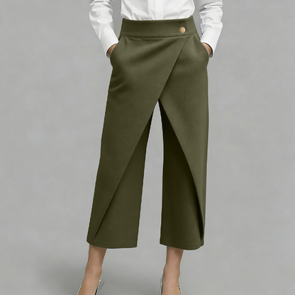 👖 Women's Patchwork Cropped Casual Pants 🌸