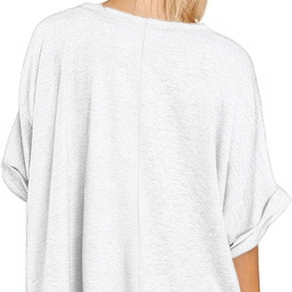 📢📢50% OFF !! ⏰Women's Casual Loose V-Neck Top