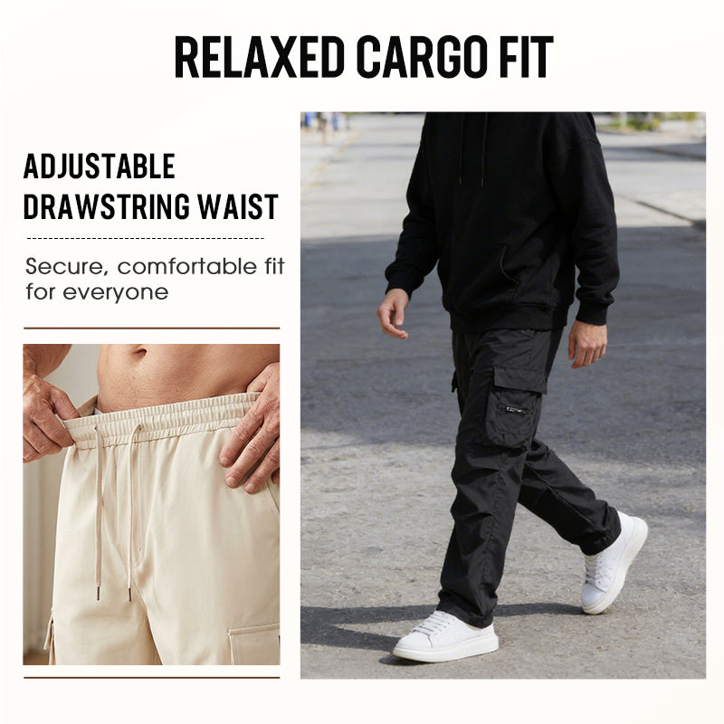 👖 50% OFF! ✨ Men's Cargo Pants – Multi-Pockets, Stretch, Casual ✨
