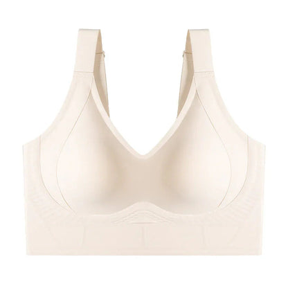 🥳2026 HOT SALE🥳💞50K+ SOLD!👗🌸 50% OFF! Full Coverage Seamless Support Bra – Anti‑sagging, side smoothing, wide straps. All‑day comfort & lift. 👙✨