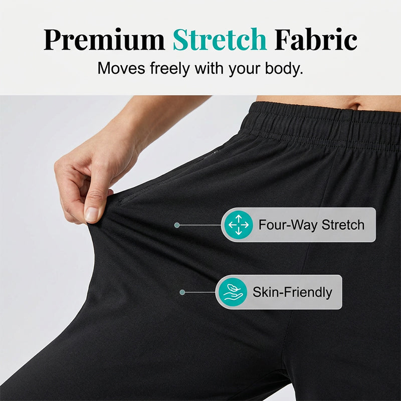 👖 50% OFF NOW ! 💐 Women's Casual Quick‑Dry Stretchy Capri Pants – Ultra‑Stretchy, Sweat‑Wicking & Slim‑Fit Daily Outdoor Wear Design ☀️