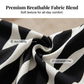 Women's Abstract Print V-Neck Maxi Dress